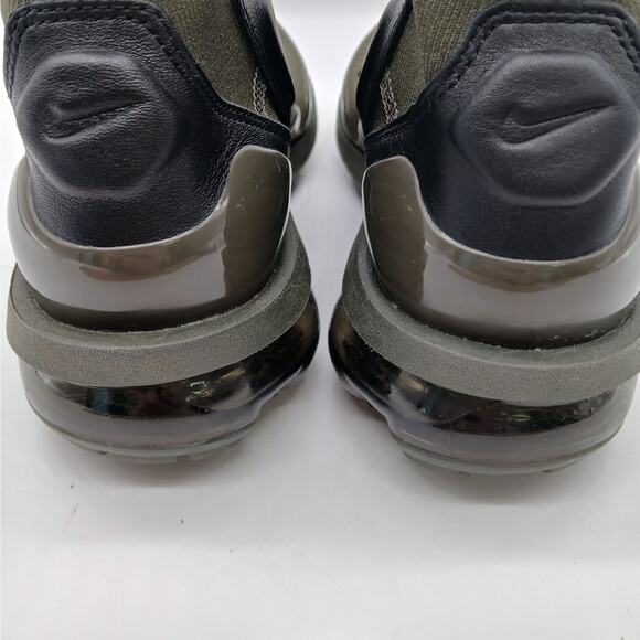 Nike Air VaporMax Light 2 Sock Boot Cargo Khaki Green Black Women's Size 7 - Picture 8 of 12